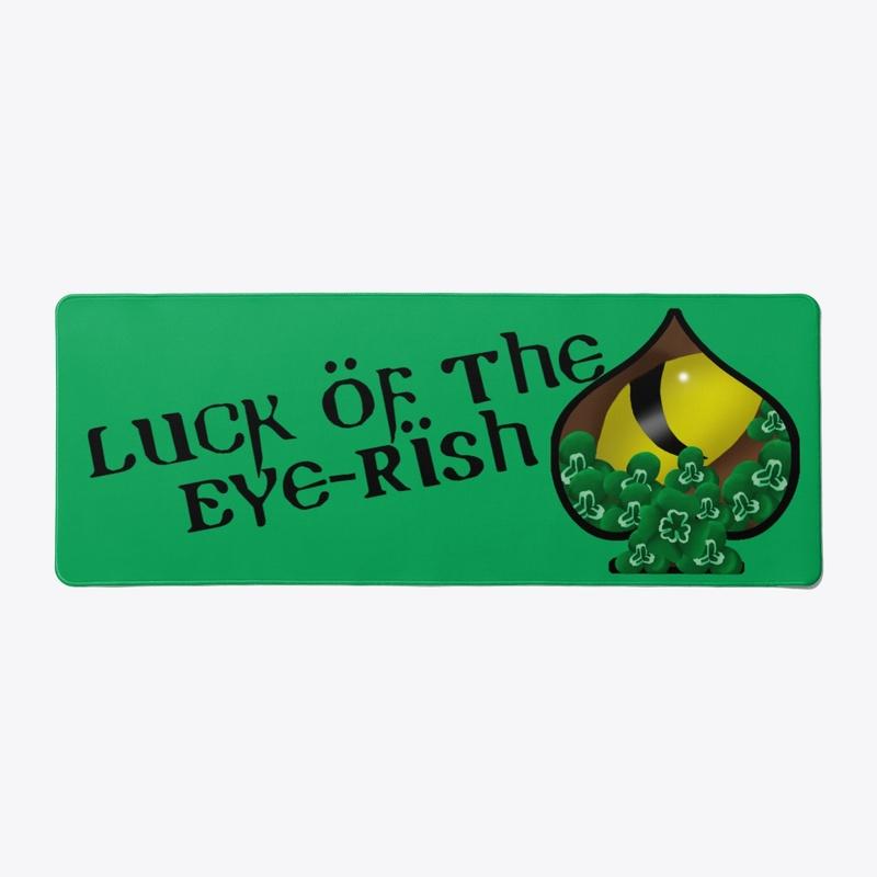 St.Patrick's Day Eye-rish Luck logo!