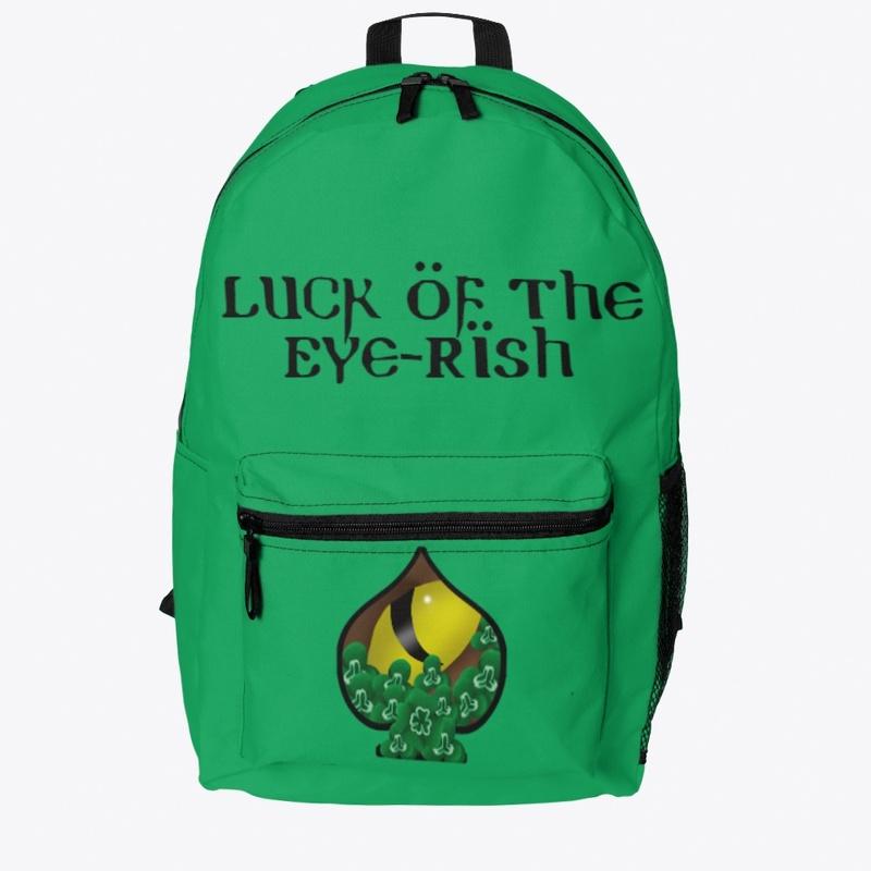 St.Patrick's Day Eye-rish Luck logo!